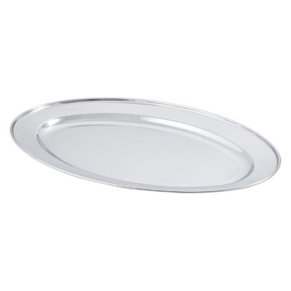 Picture of Adcraft Oval Platter, Stainless Steel