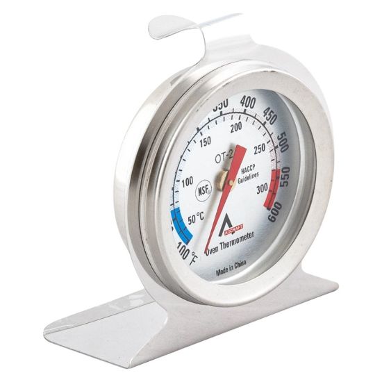 Picture of Adcraft Oven Thermometer, Stainless Steel/Glass