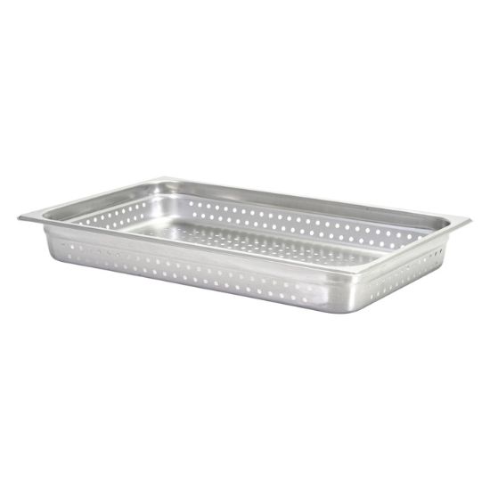 Picture of Adcraft Perforated Steam Table/Hotel Pan, in Stainless Steel (PP-200F2)