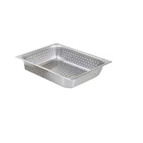Picture of Adcraft PP-200H2 Pan Perf, Half 2 1/2 Inch Deep, Stainless Steel