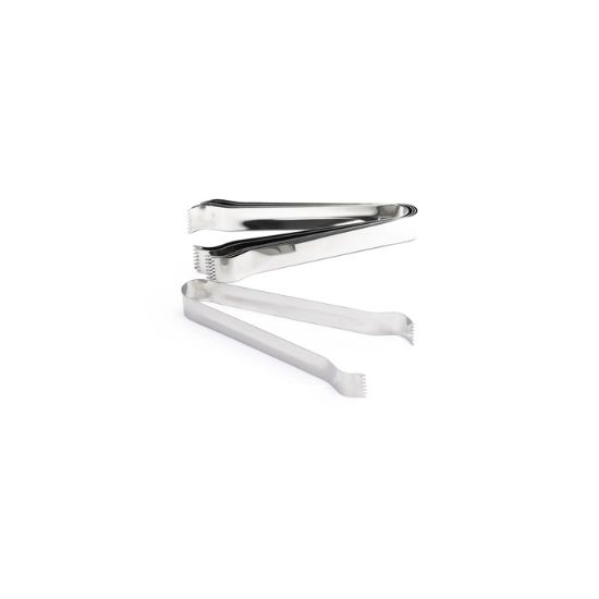 Picture of Adcraft 6" Utility Pom Tongs, Pack of 6, in Stainless Steel