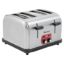 Picture of Adcraft Medium Duty 4-Slice Commercial Toaster, 120V, in Stainless Steel