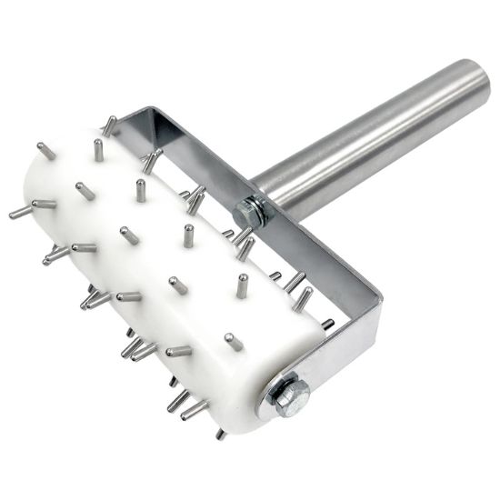 Picture of Adcraft Dough Roller Docker, Full size, Stainless Steel