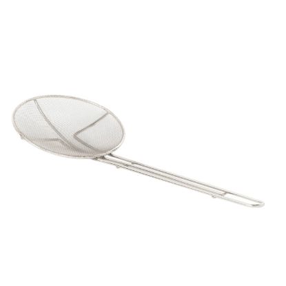 Picture of Adcraft Fine Mesh Skimmer, 7", Round, Heavy Tinned Steel Mesh