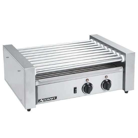 Picture of Adcraft Hot Dog Roller Grill, in Silver