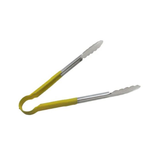 Picture of Adcraft Scalloped Edge Tong (12", yellow)