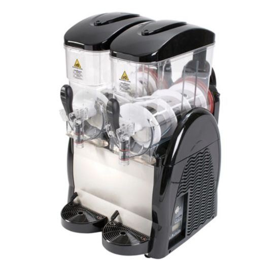 Picture of Adcraft Granita Frozen Beverage Machine, Double Hopper, 6 Gallon, in Black (SGM-2)