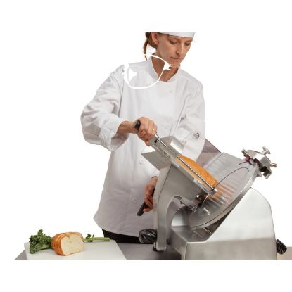 Picture of Adcraft Heavy Duty Meat Slicer, in Silver