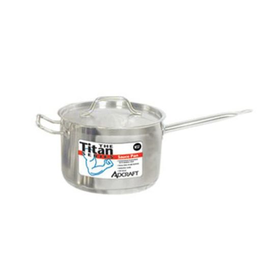 Picture of Adcraft Titan Induction Sauce Pan with Cover 2 quart