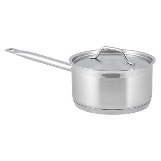 Picture of Adcraft Titan Induction Sauce Pan with Cover 3-1/2 quart
