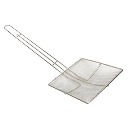Picture of Adcraft Fine Mesh Square Skimmer, 6-3/4", Heavy-Tinned Plated Steel Mesh