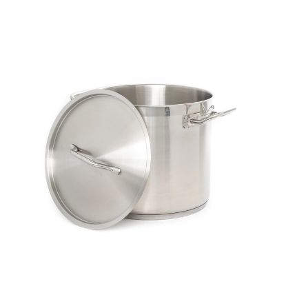 Picture of Adcraft Titan Induction Stock Pot with Cover 16 quart