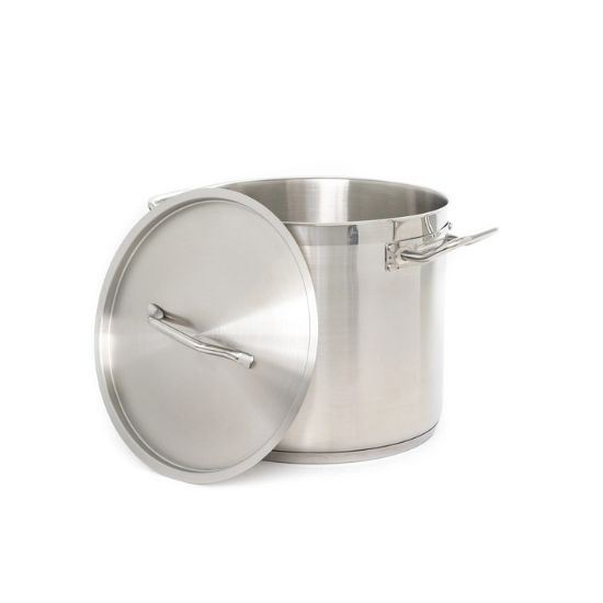 Picture of Adcraft Titan Induction Stock Pot with Cover 16 quart