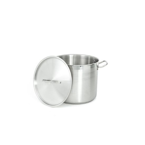 Picture of Adcraft Titan Induction Stock Pot with Cover 24 quart
