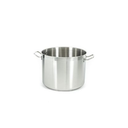 Picture of Adcraft SSP-32 Stock Pot, 32 Qt W/Cover, in Stainless Steel