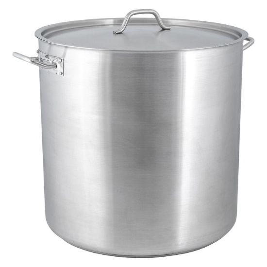 Picture of Adcraft Titan Induction Stock Pot with Cover 100 quart