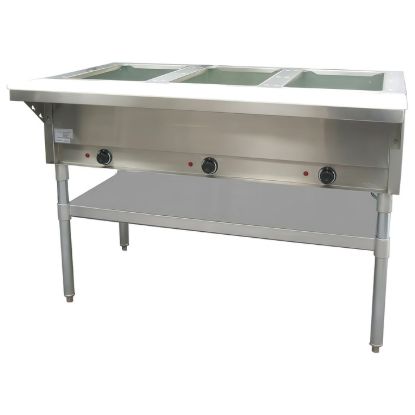 Picture of Adcraft 3 Bay Steam Table, in Stainless Steel