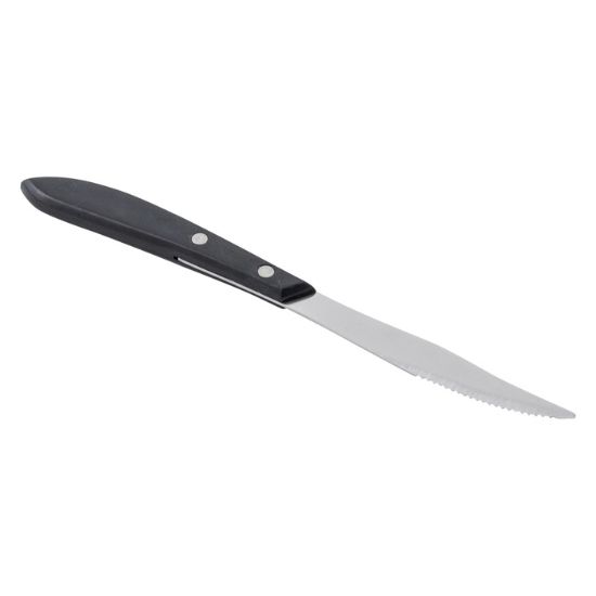 Picture of Adcraft Steak Knife, Pistol Grip, 2Dz/Pkg., Stainless Steel