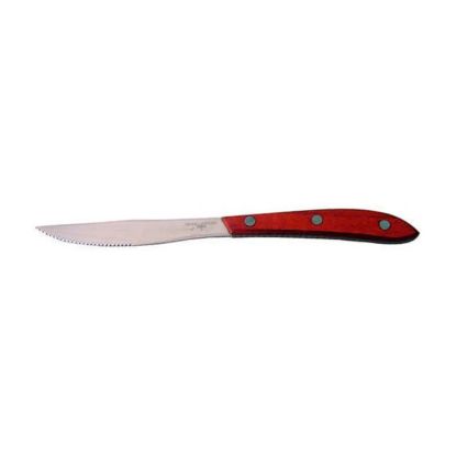 Picture of Adcraft STK-858/B Steak Knife Pakkawood Hdle 1Dz., Stainless Steel