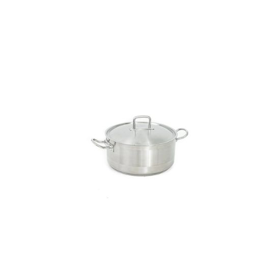 Picture of Adcraft Deluxe 7-Piece Cookware Set, 18/8 Stainless Steel