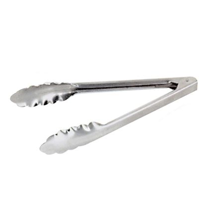 Picture of Adcraft Utility Tongs, 9-1/2", Heavy Weight, Stainless Steel