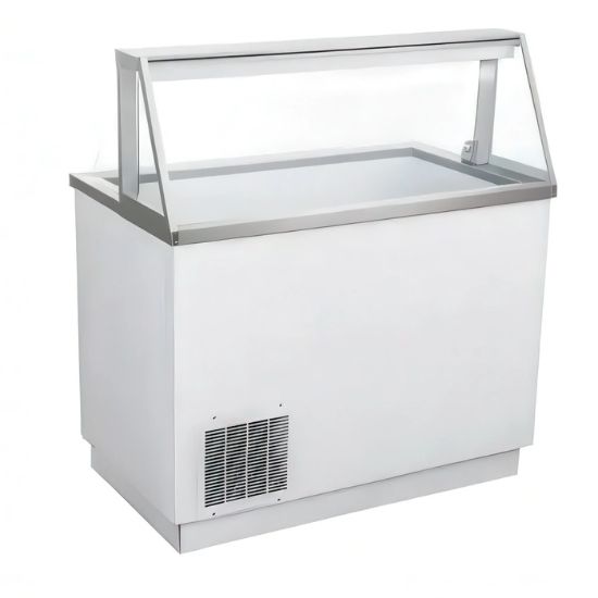 Picture of U-Star Ice Cream Dipping Cabinet, 12 Tub, 13.4 cu ft, in White
