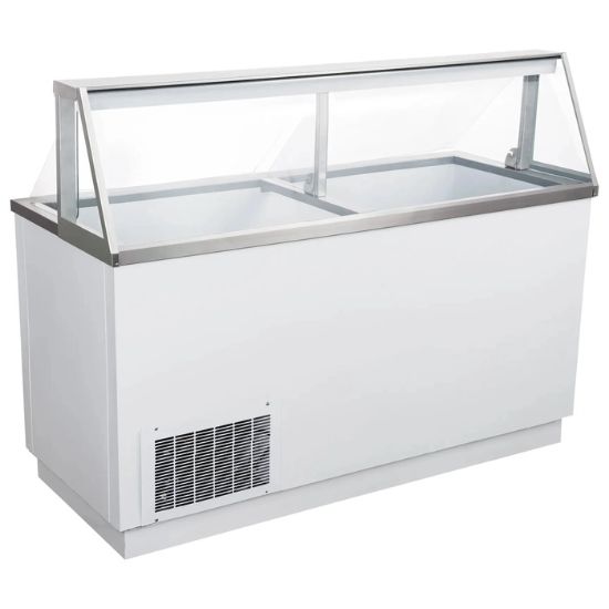Picture of U-Star Ice Cream Dipping Cabinet, 20 Tub. 20.1 cu ft Capacity, in White