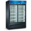 Picture of U-Star Merchandiser Refrigerator, Double Sliding Glass Doors, 39.9 cu ft Capacity, in Black