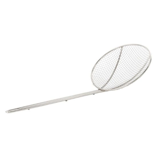Picture of Adcraft Wire Mesh Skimmer, 6" Diameter, Chrome-plated
