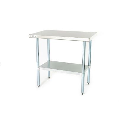 Picture of Adcraft Stainless Steel Work Table, 24" x 36" x 35"