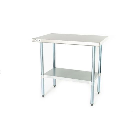 Picture of Adcraft Stainless Steel Work Table, 24" x 36" x 35"