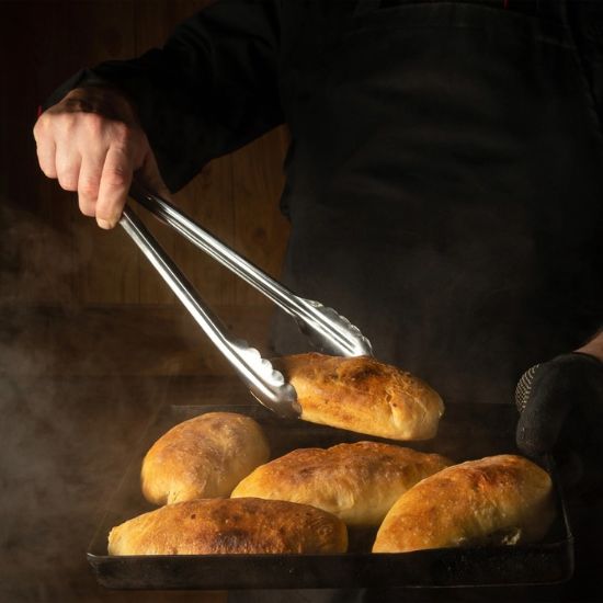 Picture of Adcraft Extra Heavy Utility Tongs, in Stainless Steel (XHT-16)
