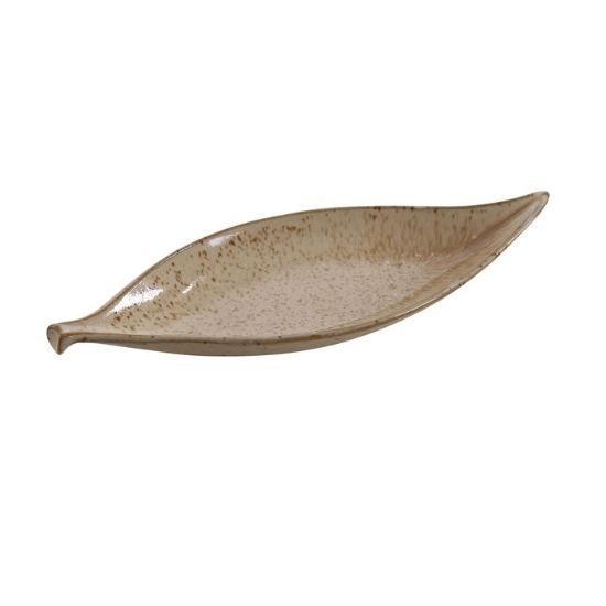 Picture of AG-412 Agate 12″ X 4 1/2″ Leaf Plate