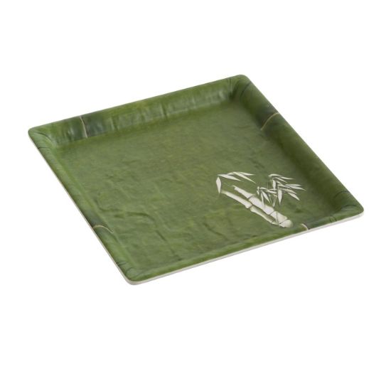 Picture of BA-108 Bamboo Style 8″ Square Plate