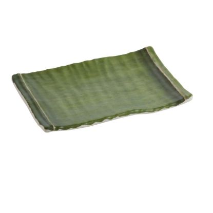 Picture of BA-308 Bamboo Style 8″ X 5″ Rectangular Plate