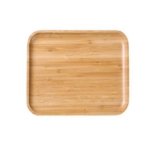 Picture of BB-116 Bamboo & Wood 16″ X 12″ X 7/8″ Rectangular Tray