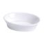 Picture of BK-006 Accessories 6 1/4″ X 4 1/2″ X 1 1/4″ Oval Baking Dish 10 oz Bone White