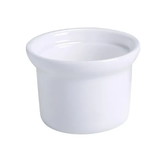 Picture of BK-104 Accessories 4″ X 2 7/8″ Soup Bowl/Onion Soup Crock 8 oz Bone White