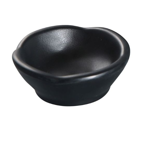 Picture of BP-0003 Black Pearl 3 3/4″ X 2 1/4″ Sauce Dish 2.5 oz