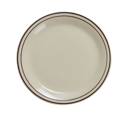 Picture of BR-8 Brown Speckled 9″ Plate