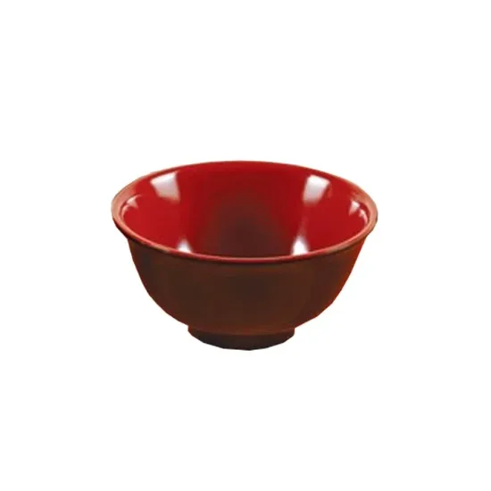 Picture of CR-130 Black & Red 4 1/2″ Rice Bowl 8 oz
