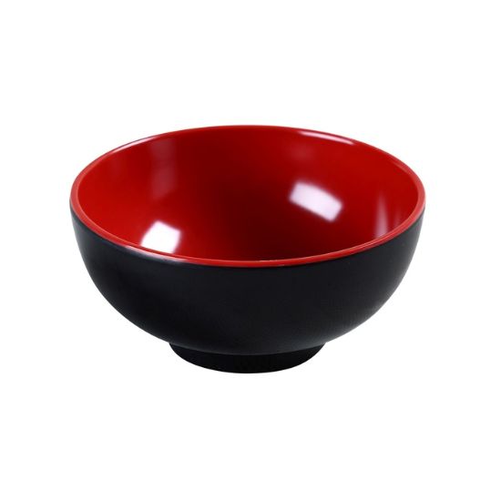 Picture of CR-131 Black & Red 4 3/4″ Rice Bowl 8 oz