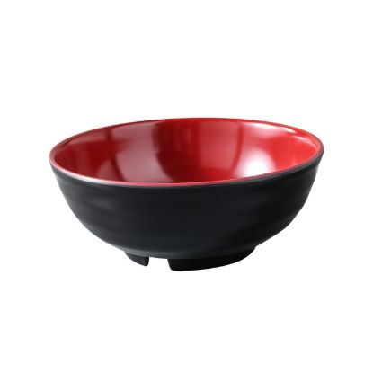 Picture of CR-538 Black & Red 8″ Noodle Bowl 46 oz