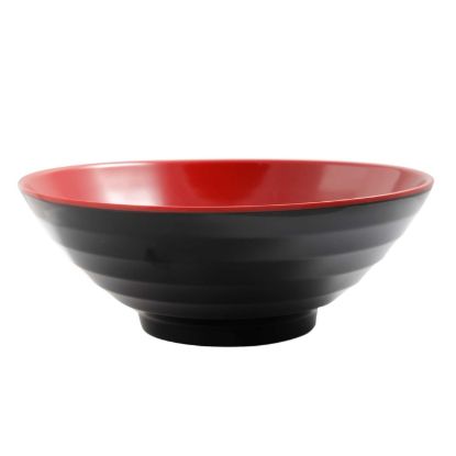 Picture of CR-566 Black & Red 7″ Noodle Bowl 24 oz