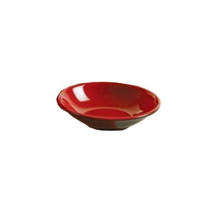 Picture of CR-1028 Black & Red 3 3/4″ Sauce Dish 3 oz