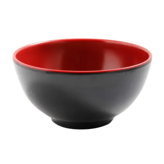 Picture of CR-3004 Black & Red 4.5″ Nanjing Bowl 8 oz