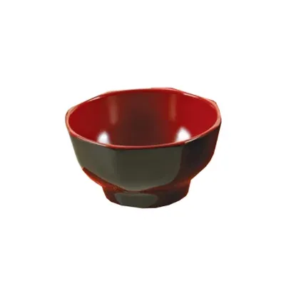Picture of CR-3006 Black & Red 4 5/8″ Bowl 10 oz