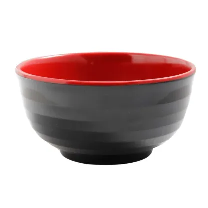 Picture of CR-5006 Black & Red 6 1/4″ Bowl 16 oz