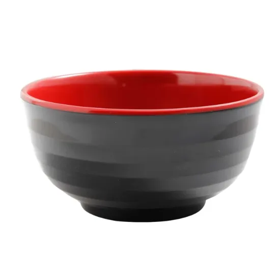 Picture of CR-5006 Black & Red 6 1/4″ Bowl 16 oz