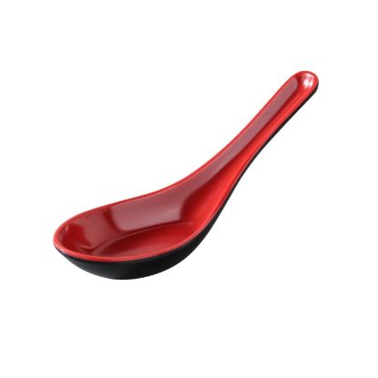 Picture of CR-7001 Black & Red 5 1/2″ Soup Spoon Two Tone